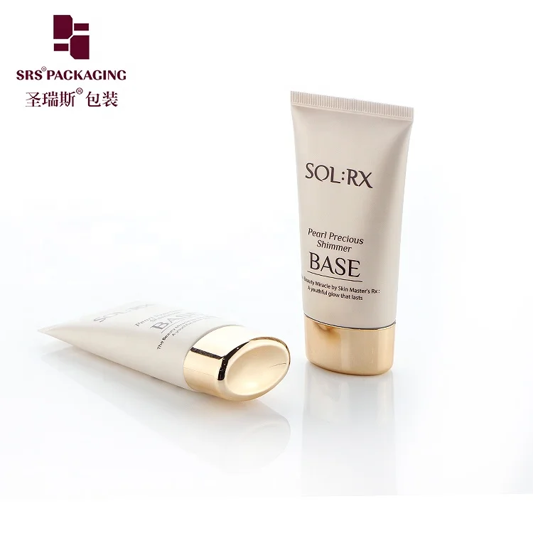 30mm Diameter Soft Tube Sugarcane PE Eco-friendly Squeeze Tube with Pump Nozzle For Makeup Skincare Packaging