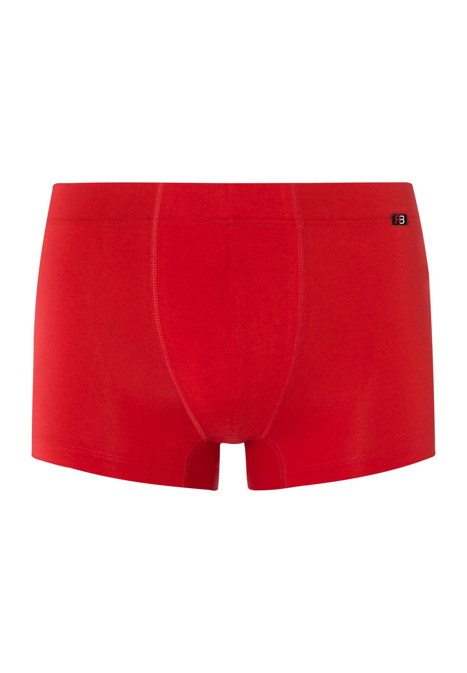 Fashion Mens Simple And Good Quality Basic Solid Underwear With Custom LOGO On Waistband Boxer Briefs For Male