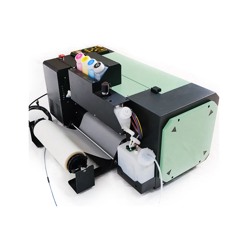 With Automatic Dtf Shaker Dual i1600 xp600 printheads tshirt printing machine  a3 dtf printer