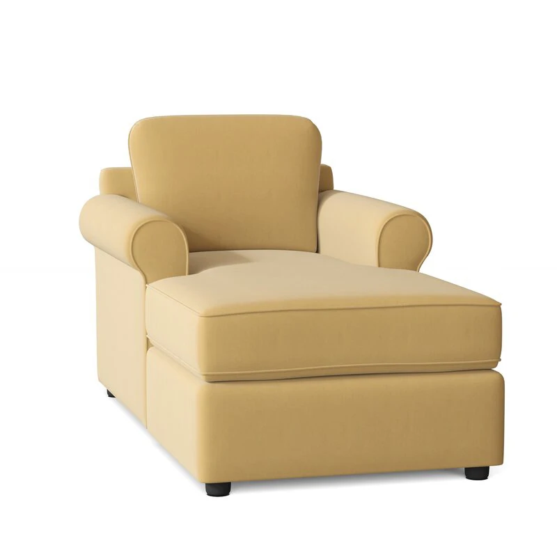 Luxury Living Room Furniture Royal Chair Chaise Lounge Modern Design Elegant and Simple Sectional Sofa Settee Sofa Sofa Pequeno