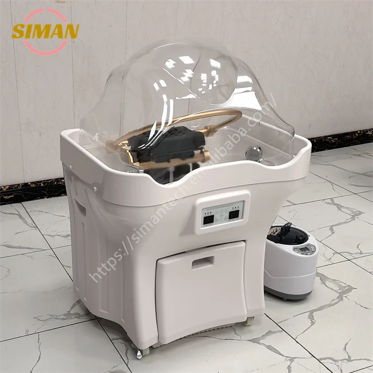 Siman Modern Hot Selling Shampoo Basin For Hair Salon Equipment Complete Functions Convenient Movement Multi -Purpose Use