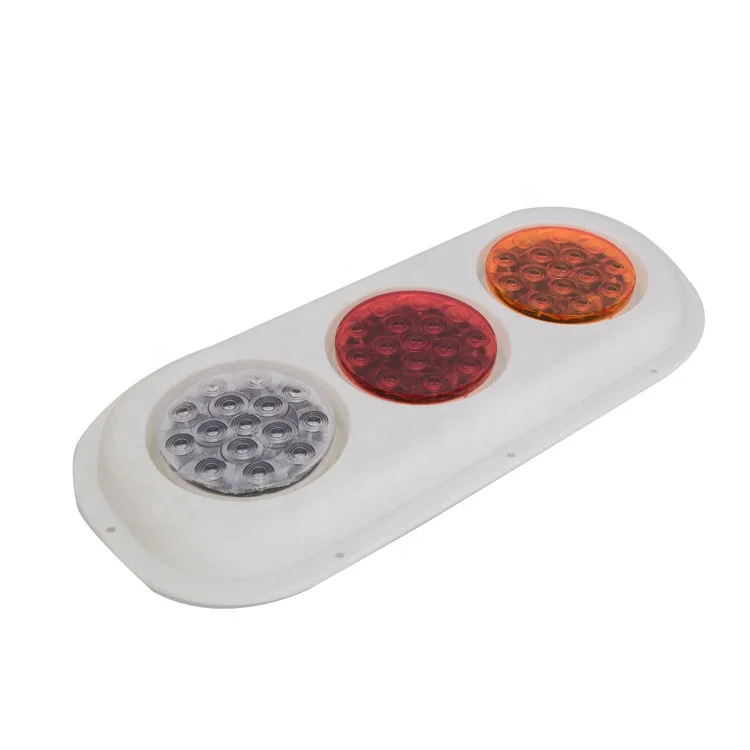 Светодиодные комбинированные стоп-сигналы 18,19*7,95, задние фары для полуприцепа