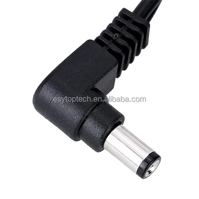 6 Ways Daisy Chain Power Cable Multi-Interface Connecting 1 to 6 Cable Cord Copper Wire for Guitar Effects Power Supply Adapter