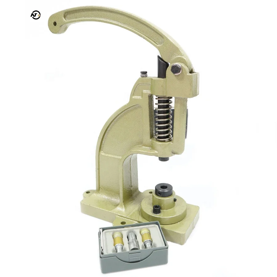 Manual Eyelet Machine Curtain Grommet kit Machine Fixing Tool Hand press button machine