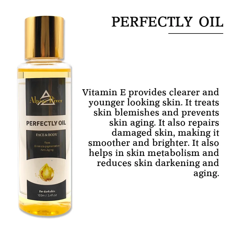 2024 Best Selling Perfectly Oil Facial Moisturizing Removing Dark Spots And Improving Pigmentation Skin Oil