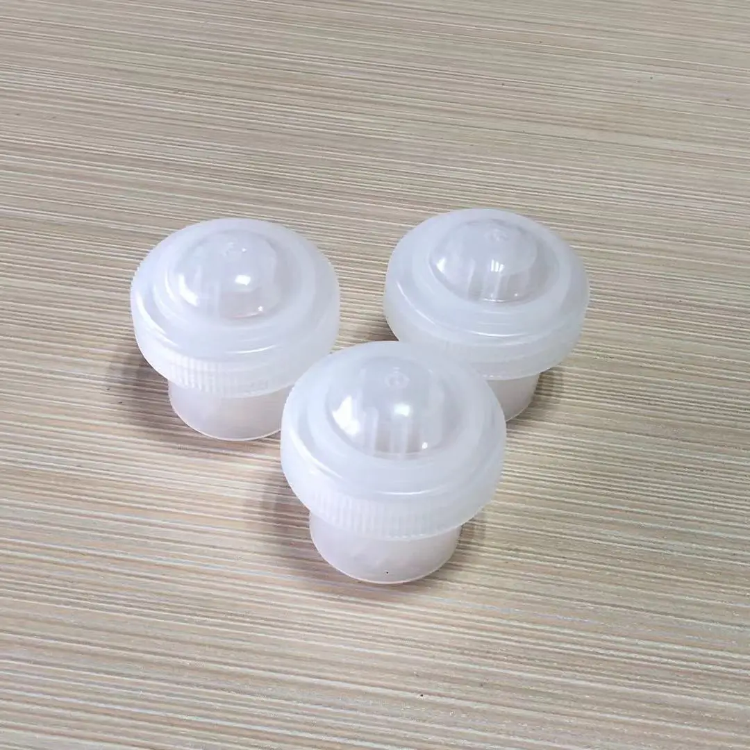 30mm plastic hot selling Creative Beverage fruit powder bottle cap pressed powder bottle lid