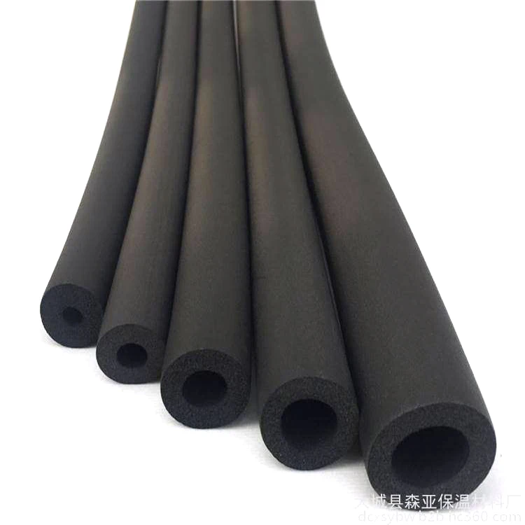 
Perfect Quality Colorful Black Nbr Pvc Nitrile Insulation Foam Rubber Pipe 