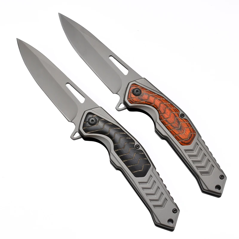 3Cr13 Stainless Steel Blade Outdoor Camping Survival Hunting Fishing Folding Self Defense Knife