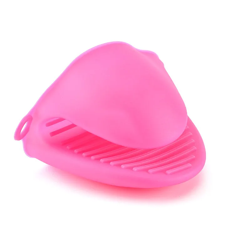 Best Selling Colorful Finger Hand Clip Heat Insulation Oven Mitt Hand Clip Baking  ToolsSilicone Anti-scalding