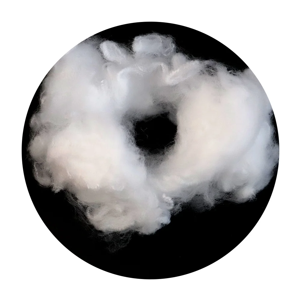 Polyamide PA6 nylon staple fiber 15DX51mm for non-woven fabrics in civilian