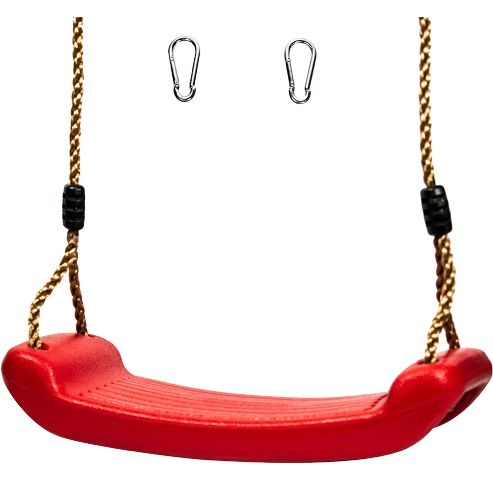 Certificated Outdoor Indoor Tree Rope Swing Plastic Play Kids Baby Swing Set