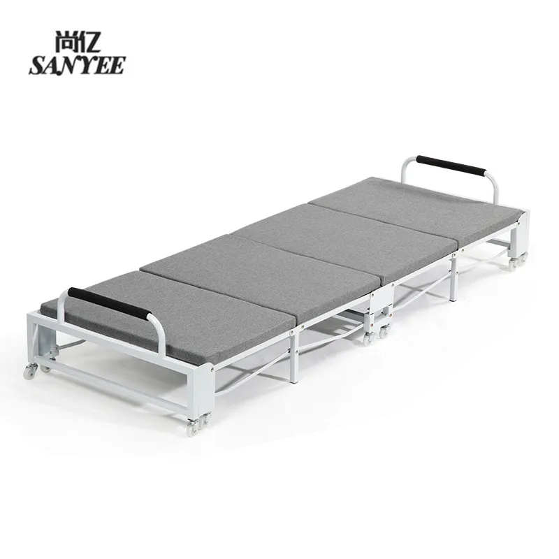 
Home Furniture General Use and Metal Material foldable bed SY-2109 