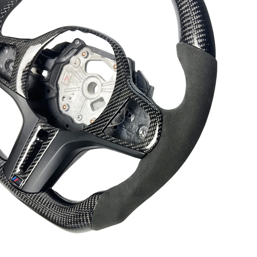 Для шасси BMW G F35 F10 F18 F09 G20 G30 G38 G82 X3 X4 x 5x6x7 Кованое углеродное волокно рулевое колесо персонализированные настройки