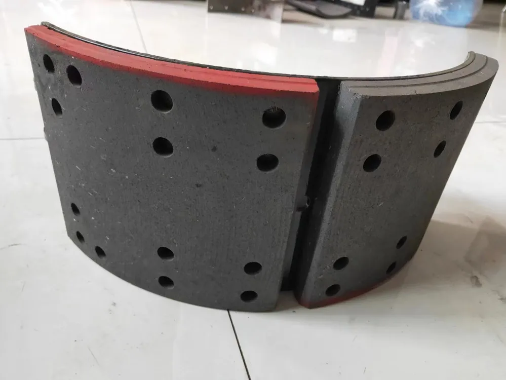 american heavy duty truck 4311 23k ff brake shoe kits lining shoe for Brockway Truck Eaton Brakes Standard Forge