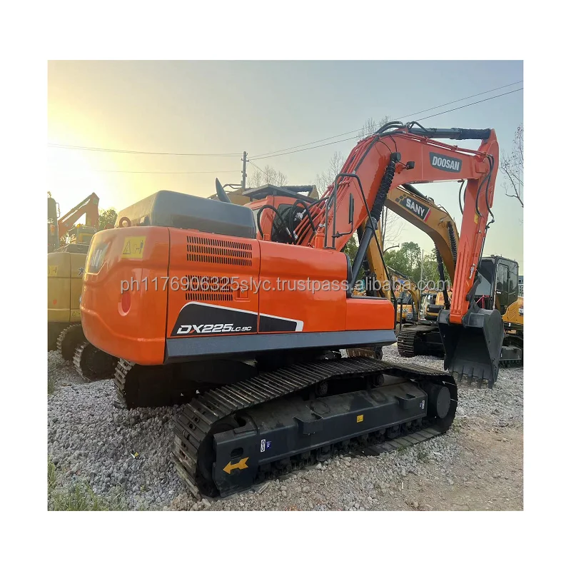 Doosan DX225LC Korea Brand Original Construction Machinery Doosan DX225 DX225lca DX225LC-9C for Sale