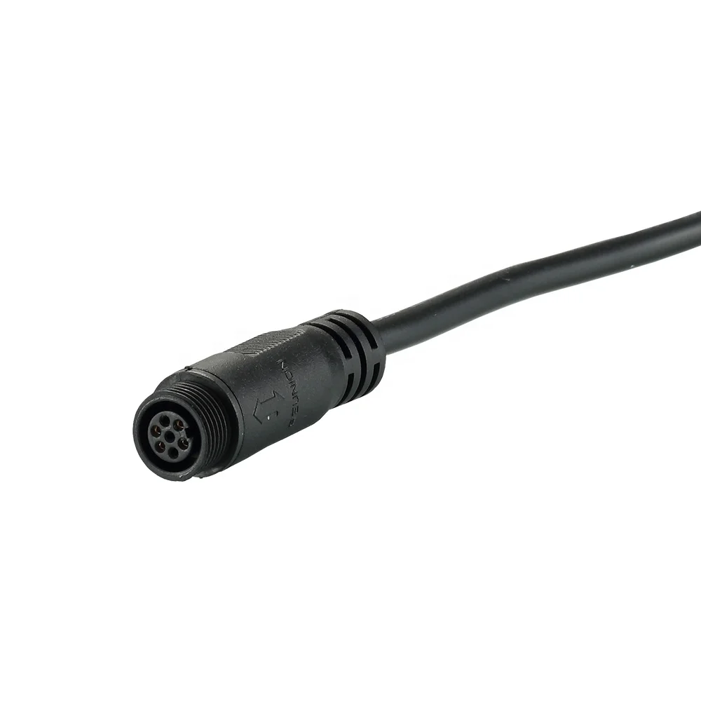 1M Series 7 Pin Waterproof IP67 LED Light Power/Signal Plug and Socket Wire to Wire Connector