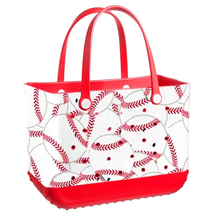 Wholesale Fashion Beach Bogg Bag Totes Beach Bag Waterproof Cheetah Bogg Bag