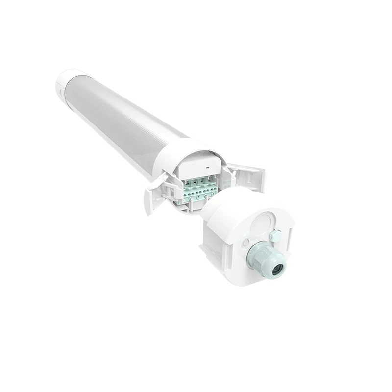 ABS plastic 20w 30w 40w 50w line light round indoor IP65 grow lamp commercial led tube light