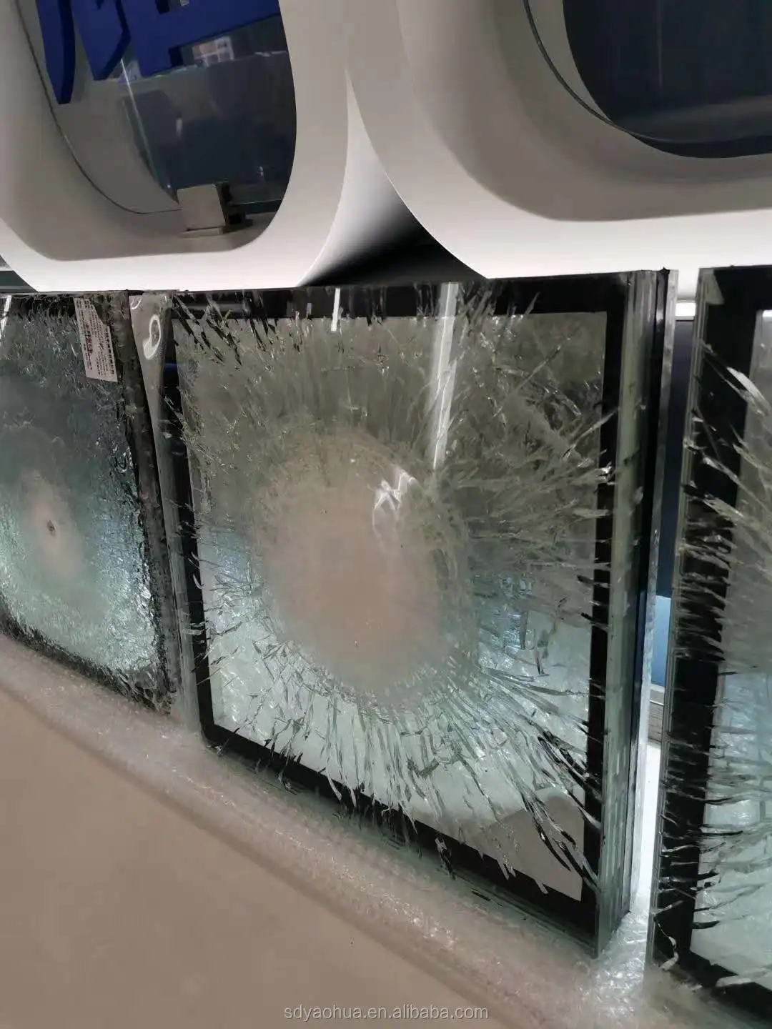 Multilayer bulletproof Laminated glass transparent float glass with 0.38mm 1.52mm PVB film