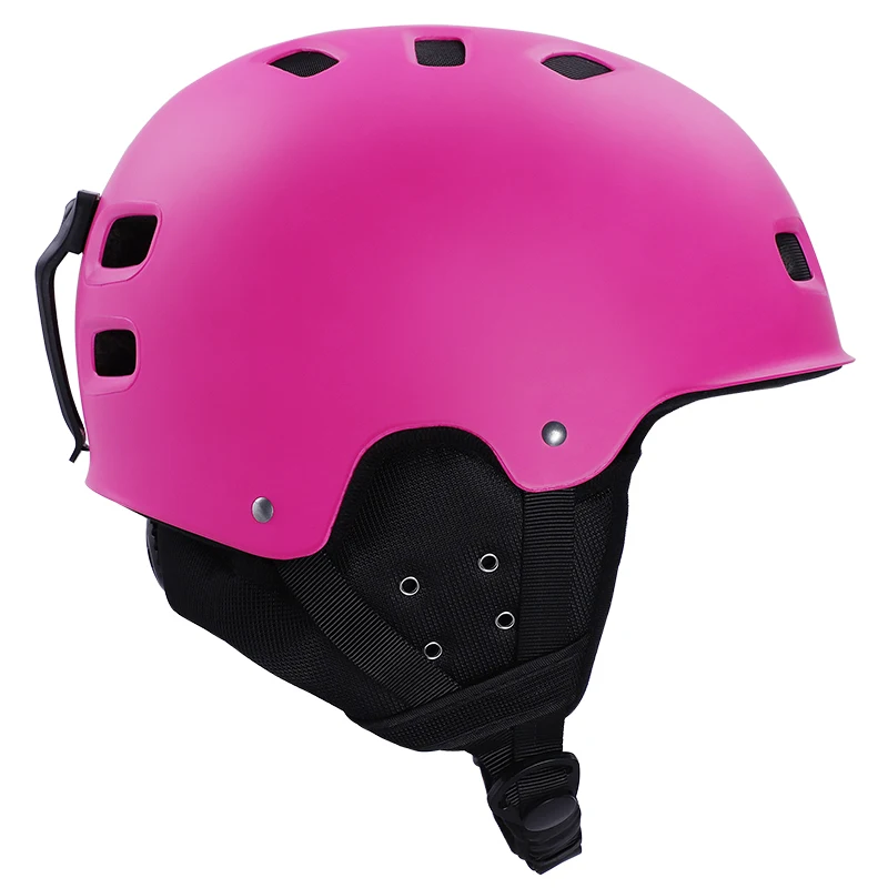 MONU PORTS Snow Helmet With Anti-insect Net Top Pad and Ear Pad Skiing Helmet With Visor Casco De Nieve Con Visera Para Adulto