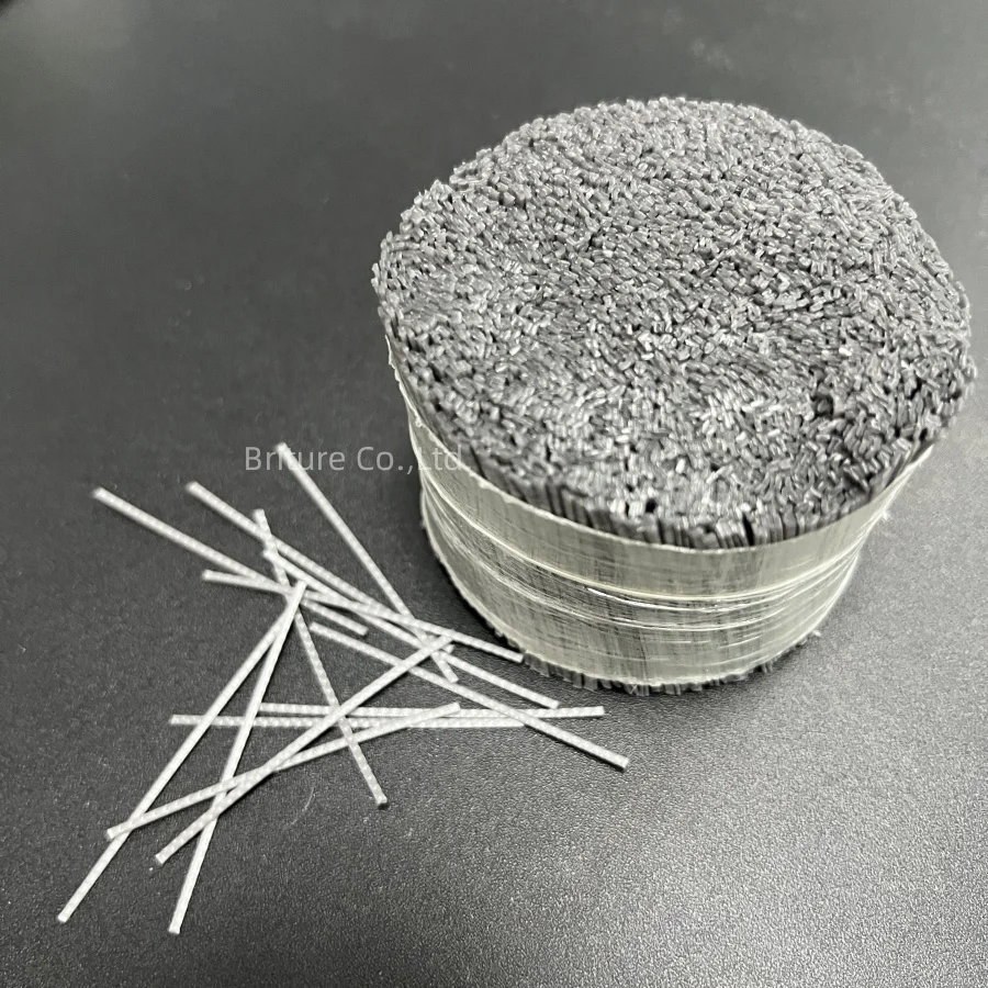 48mm 54mm 64mm 100% Polypropylene Fiber Synthetic Macro Fiber for Concrete Mixture