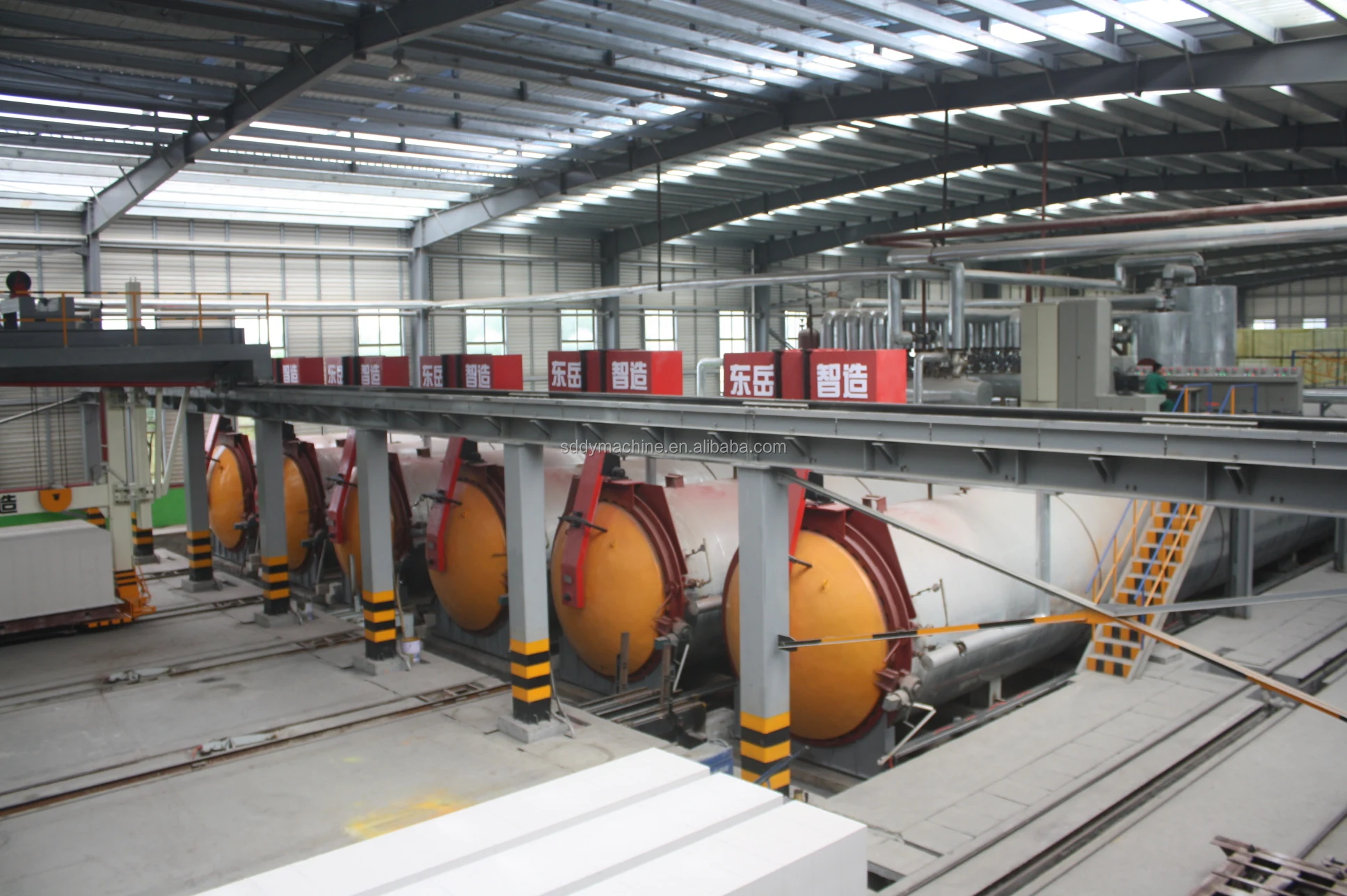 horizontal autoclave machine for AAC plant or AAC block production line autoclave curing processing