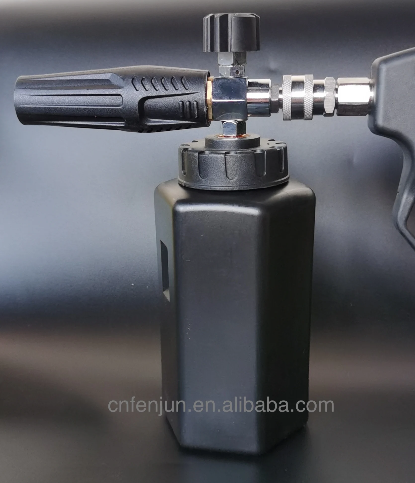 Черная пенная пушка, пенораспылитель для автомойки