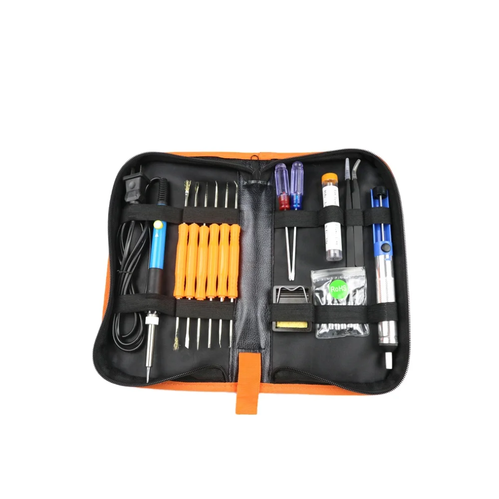 Electric Soldering iron gun Adjustable temperature Auxiliary solder welding kit