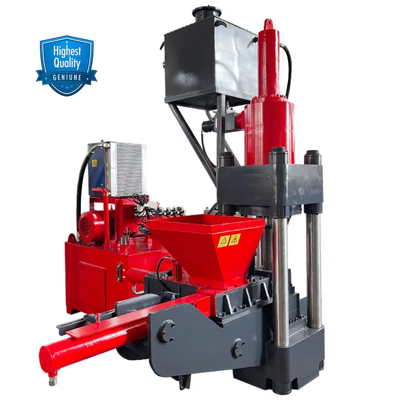 Factory Price Small Y83-160/250/315/400/500 Hydraulic Chips Briquetting Press For Copper Scrap