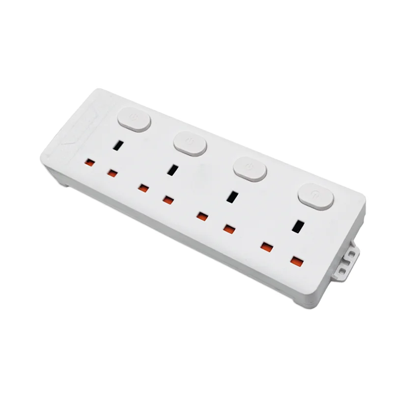3/4/5/6 банды Великобритании стандартный клеммной колодкой универсальная от перенапряжения переменного тока мульти штекер удлинитель электропитания доска выключатели и розетки
