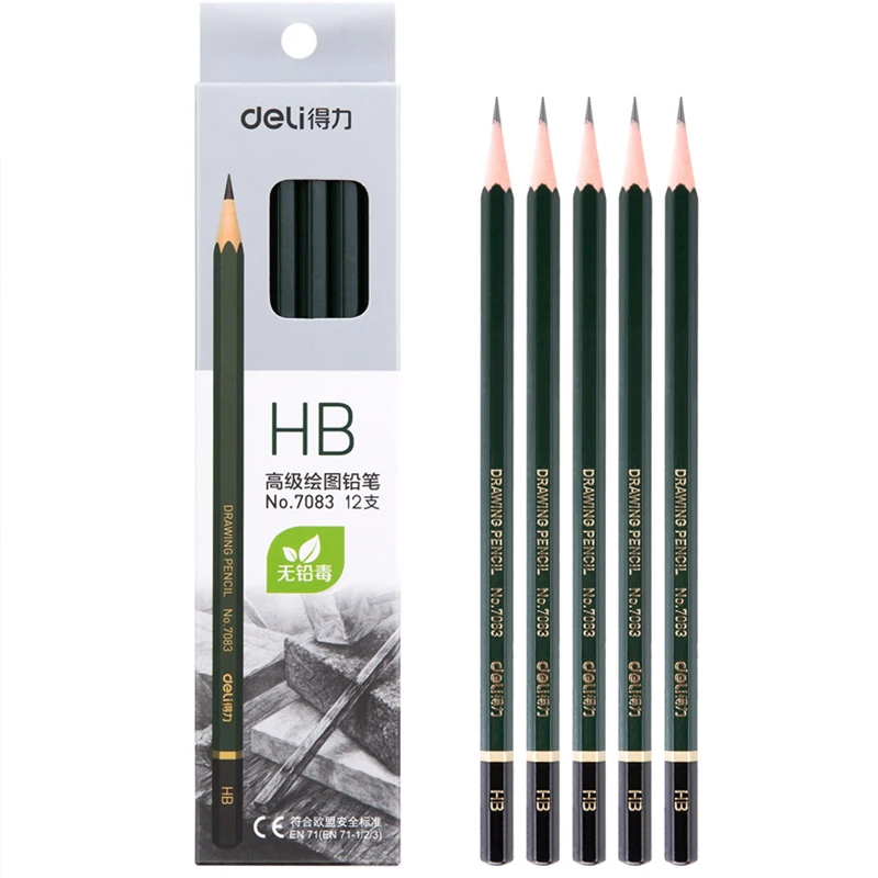 Graphite Professional Drawing Sketching Art Pencil for Drawing and Shading Back to School Supplies