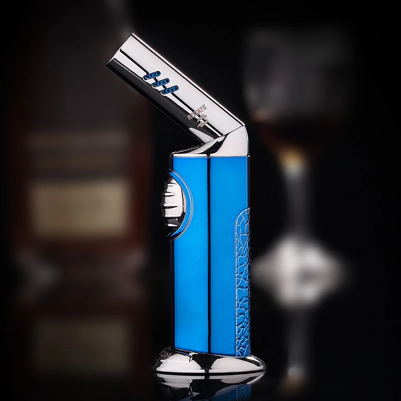  Металлическая многоразовая Зажигалка JOBON для сигарет струйное пламя бутановый газ заправляемая зажигалка с логотипом на
