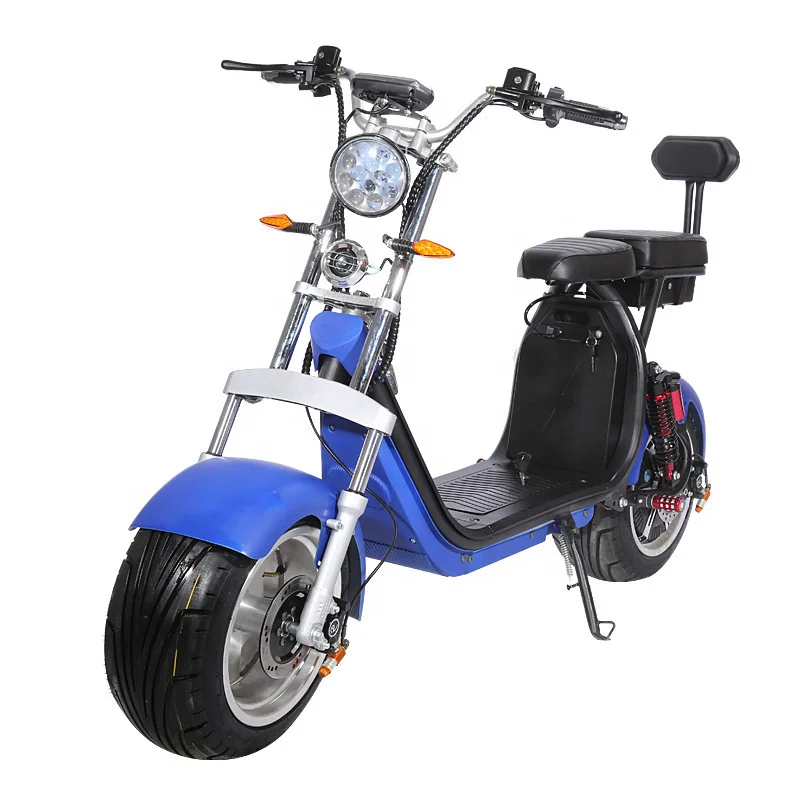 
Лидер продаж, Smarda Citycoco, 2000 Вт, взрослые электрические скутеры, 2 сиденья с толстыми шинами, дешевый скутер  (62156560939)