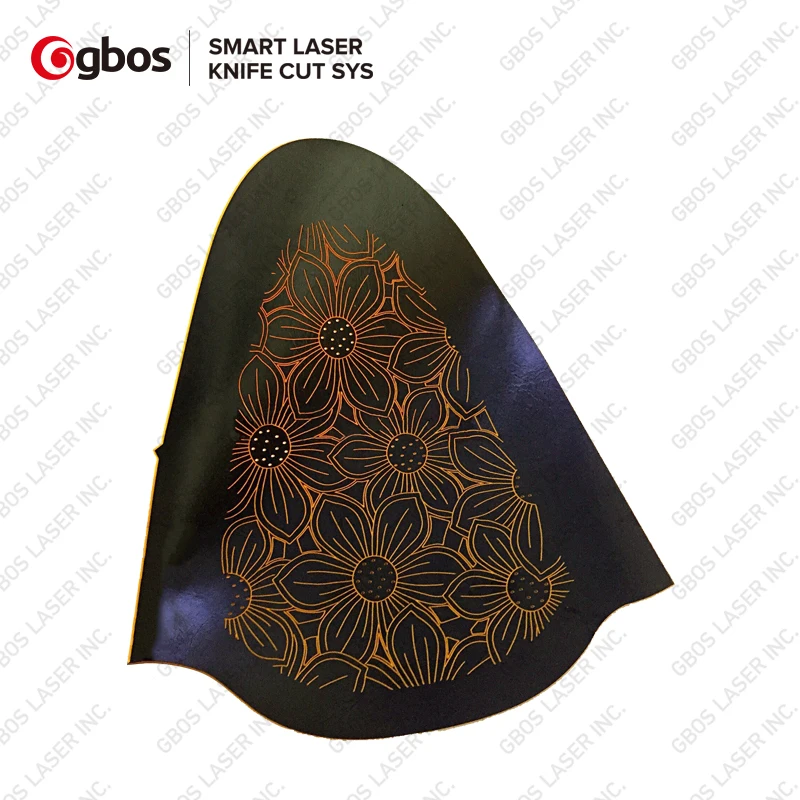 Gbos 180W Galvo Laser Marking Machine for Shoe Upper Cutting Leather Cutting Engraving and Perforating