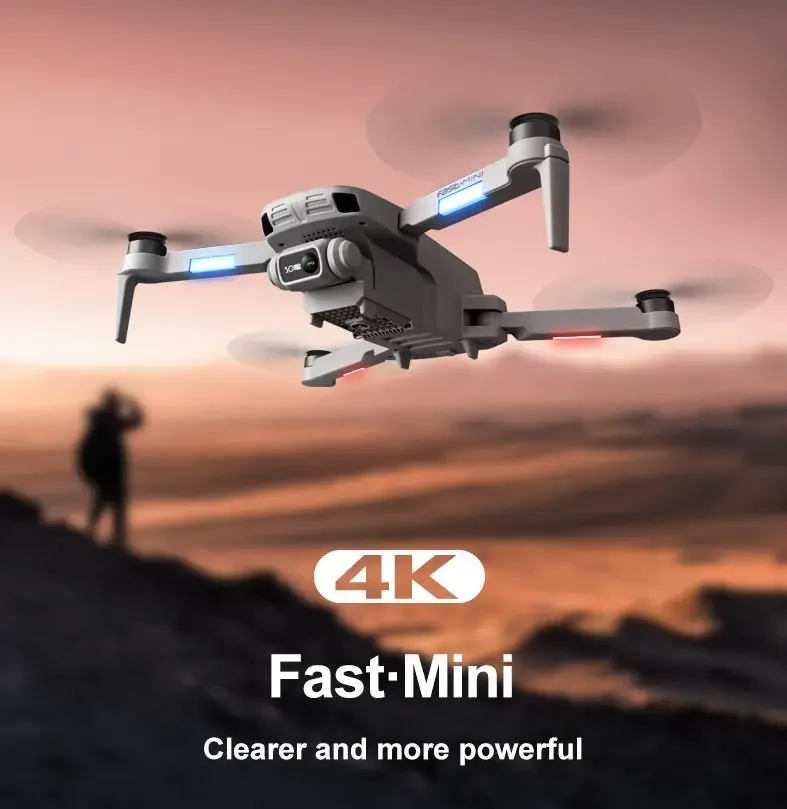 F8 Professional Mini Drones with 4K HD Drone Camera and GPS Long Range Foldable FPV Drone