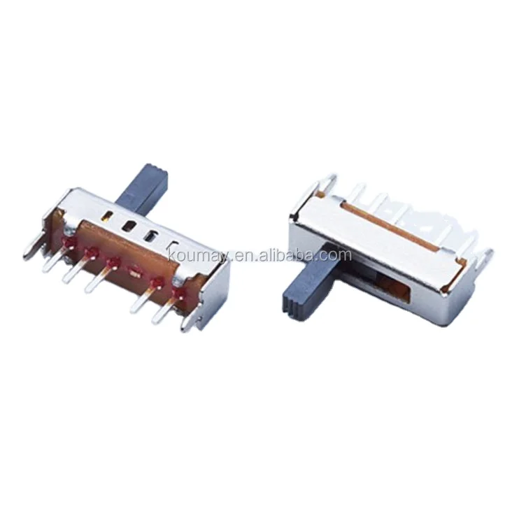 5pin SS-14D02 Vertical Slide Switch 1P4T
