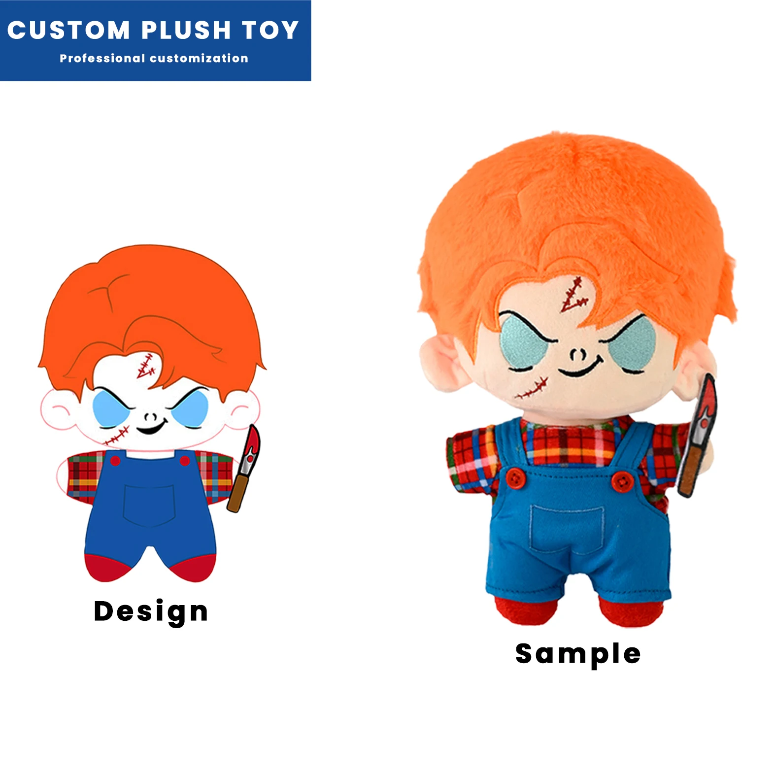 Custom Handmade Anime Plush Dolls Of Your Design Custom Gaming Movie Anime dolls For Lovers And Big Fans custom plush dolls