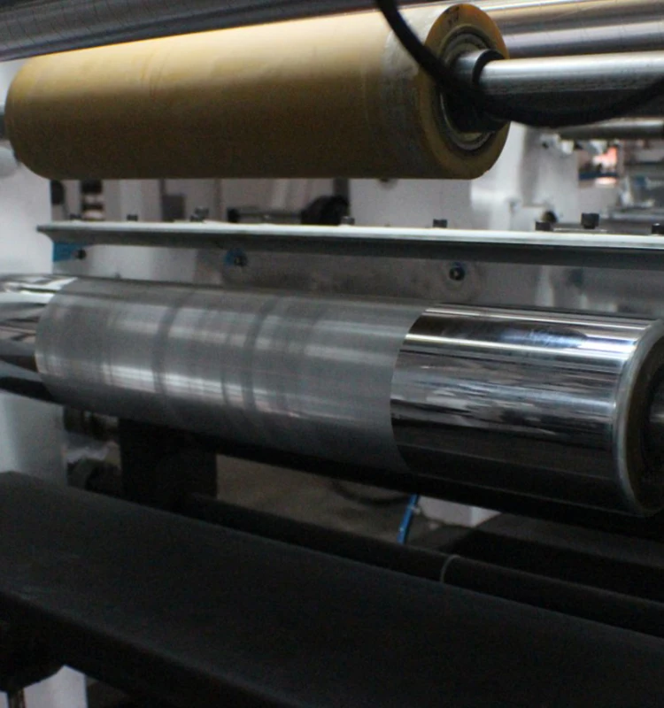 Narrow web color plastic rotogravure printing machine gravure printing press