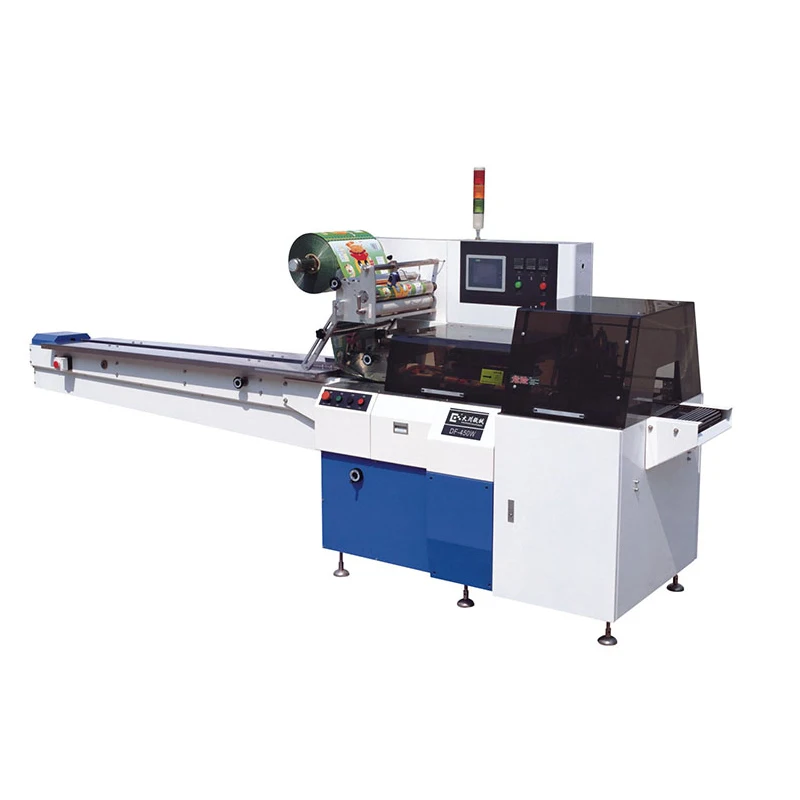 Fully automatic horizontal wrapping flow pack packing machine ice cream lolly popsicle packaging machine
