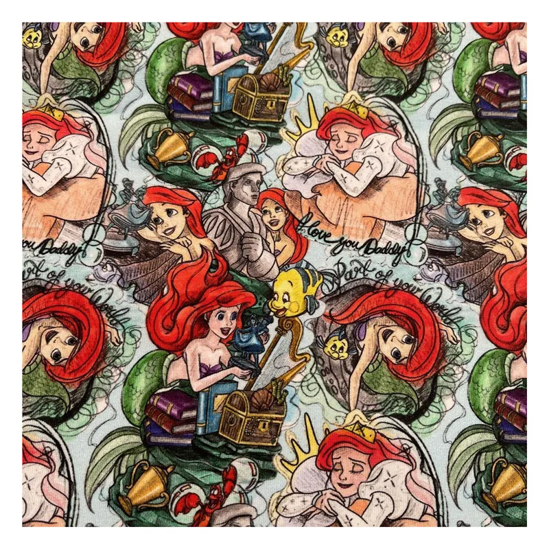 hot sale custom digital printed swim swimwear fabric printing