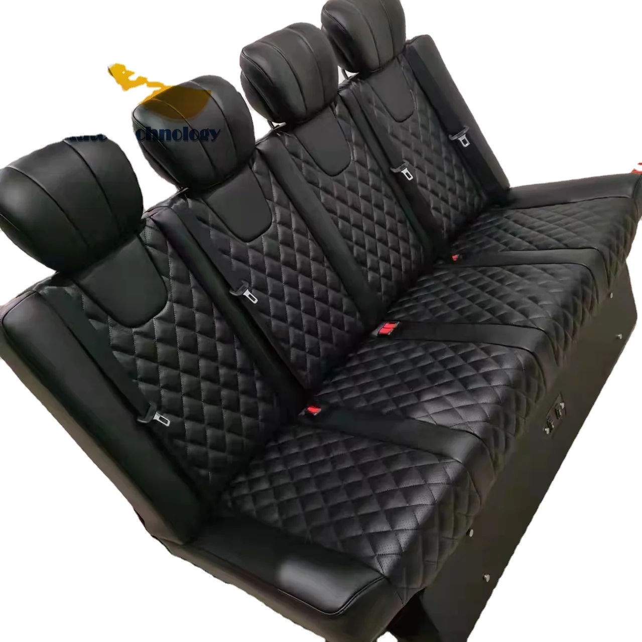 New Design Modified Car Seat Four-Seat kit Motorhome Seat Sofa bed For RV/VAN/SPRINTER/ALPHARD