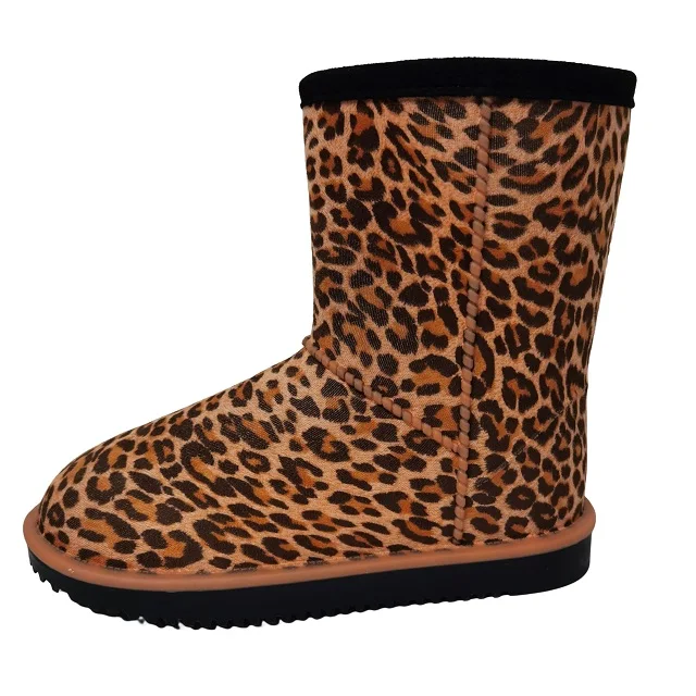 PVC TPE  Outsole  Fake Fur Lining 100% Waterproof  Snow Boots Winter Boots for Kids and Women