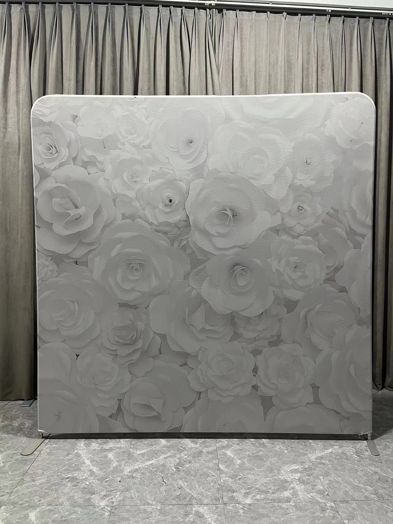 Customized 8*8ft backdrop wall backdrop stand for wedding events flower wall backdrop 10*8ft