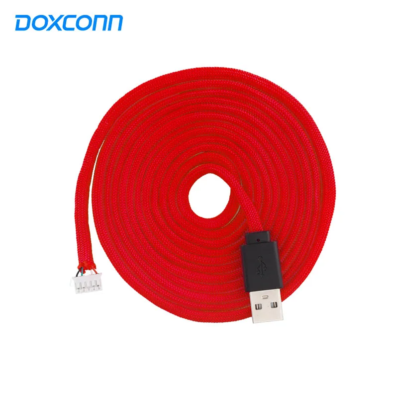 Доксконн заказной USB кабель с нейлоновой оплеткой красочные супер мягкий 550 Паракорд игровой коврик для мыши Razer