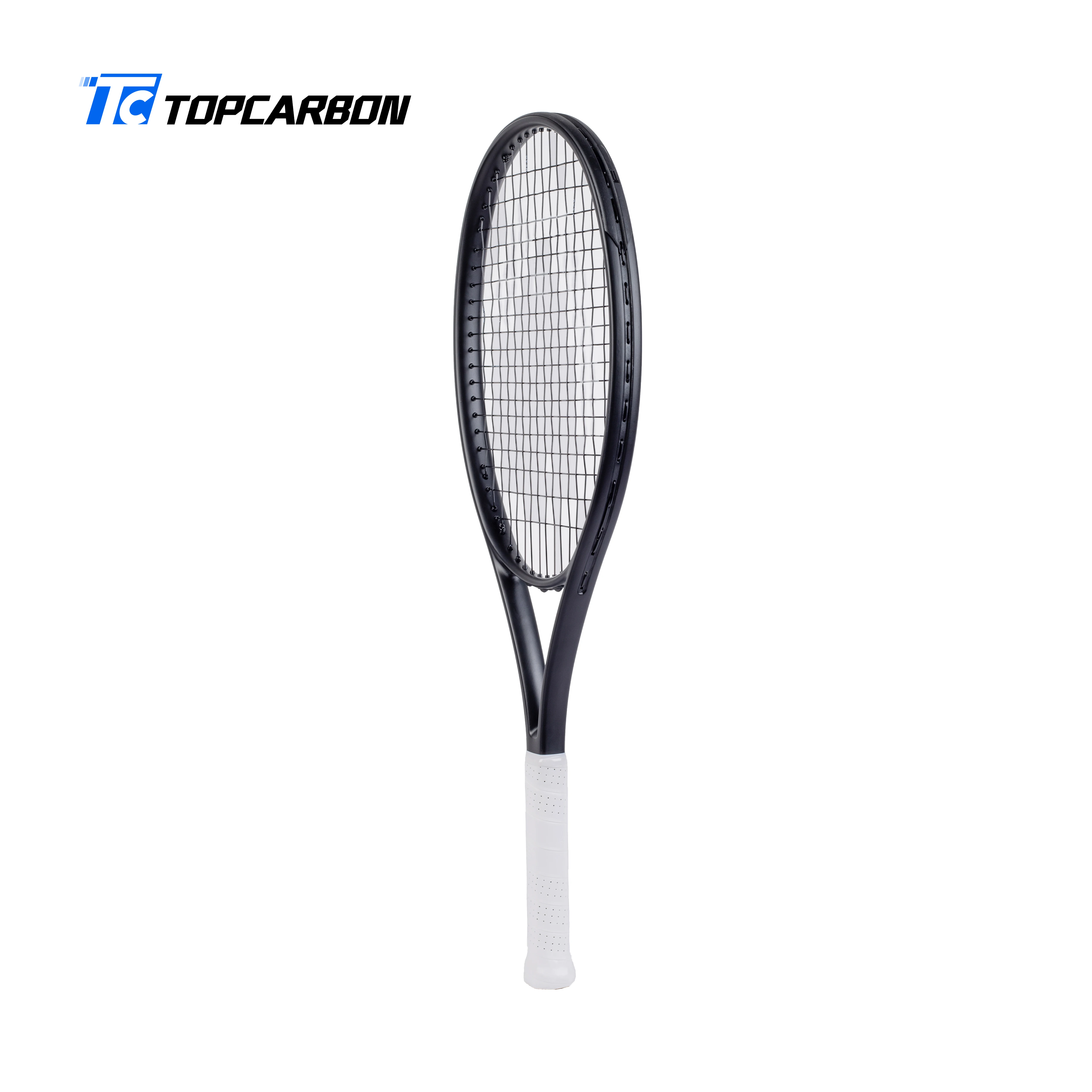 Good Control Full Carbon Fiber Nylon Tennis Racket For Ball Control Outdoor Games
