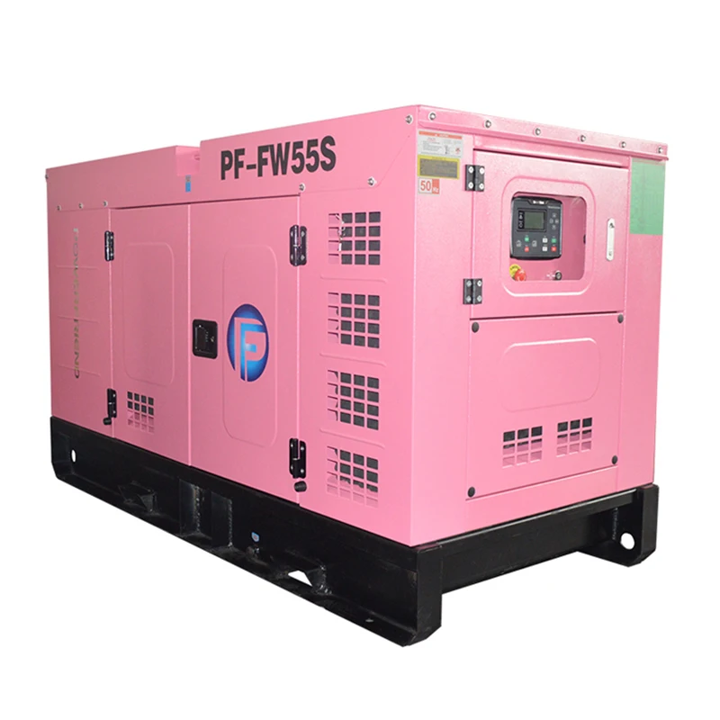 Electric engine brushless generator 3 phase 40kw 50kva diesel generator price