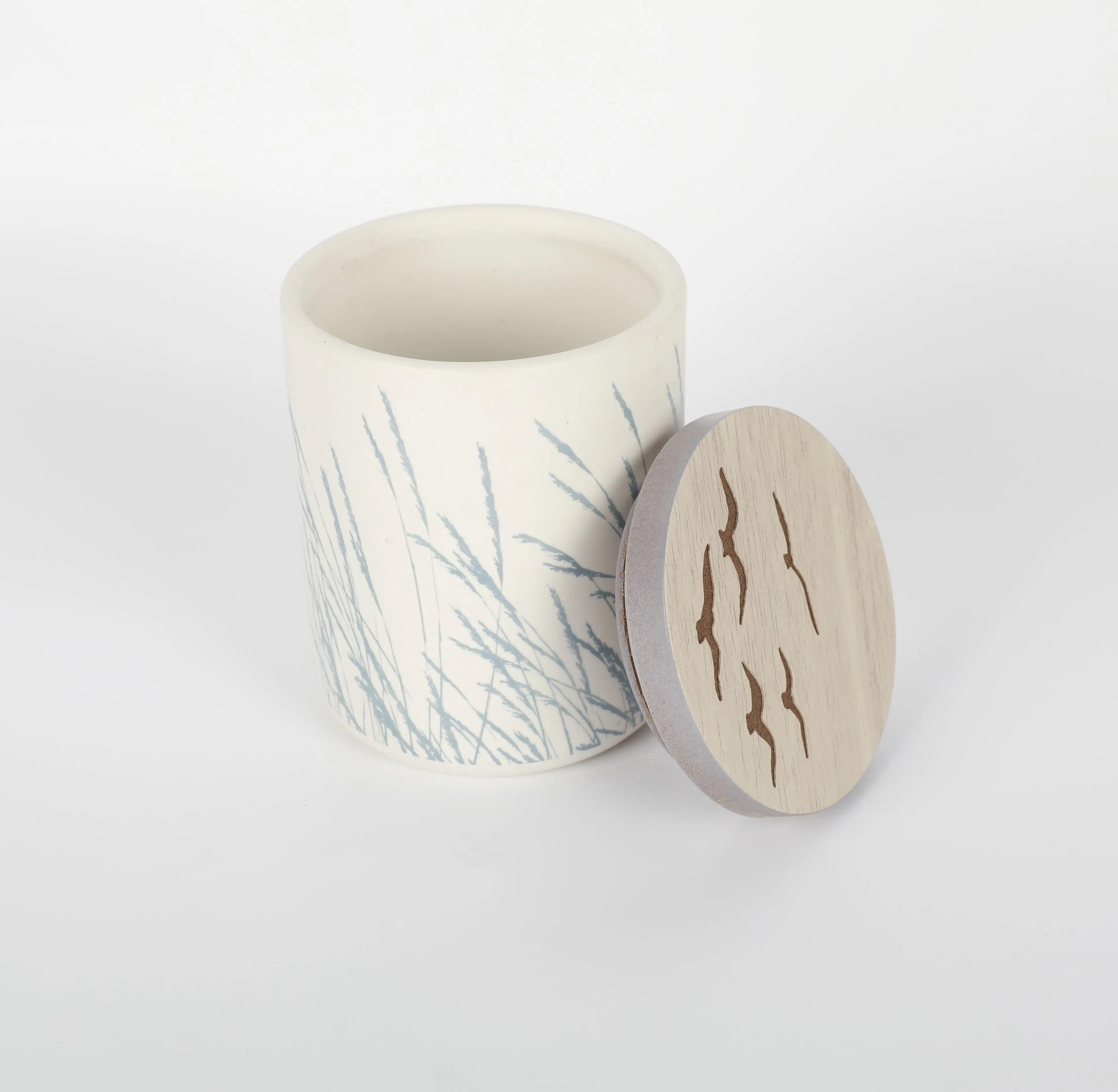 Custom Engraving Logo Airtight Wood Caps For Beer Can Glass Storage Camdle Lid Candle Jars With Bamboo Wooden Lid