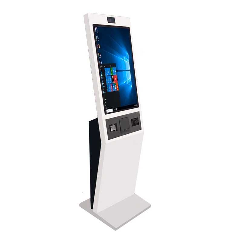 Bank Hospital Self-service Touch Screen Queue Ticket Management System Token Number Queuing Kiosk