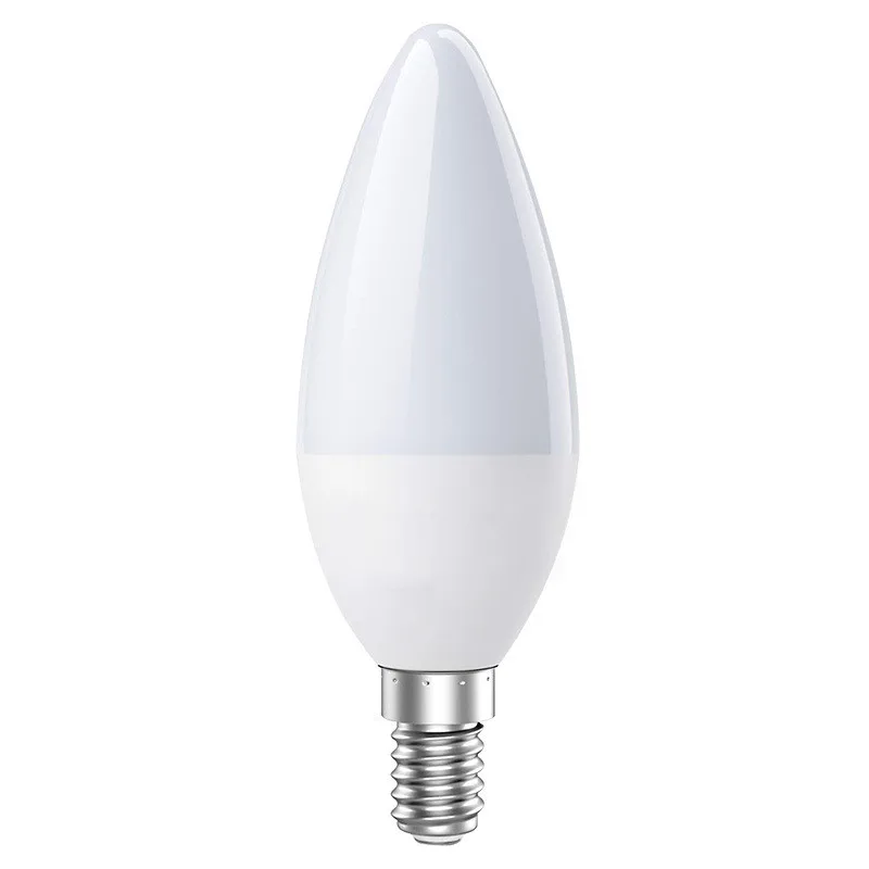 C37 candle light E14 E27 5W high lumen led bulb