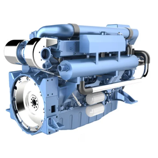 New 6 cylinders WP12C500-21 500hp wp12 weichai marine diesel engine